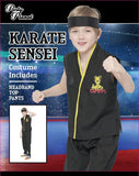 Costume Set Kids Karate Sensei - Size M