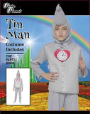 Costume Set Kids Tin Man - Size L