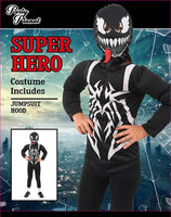 Costume Set Kids Venom - Size L