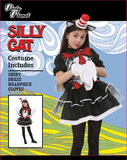 Costume Set Kids Dr Seuss Cat in the Hat Girl - Size L