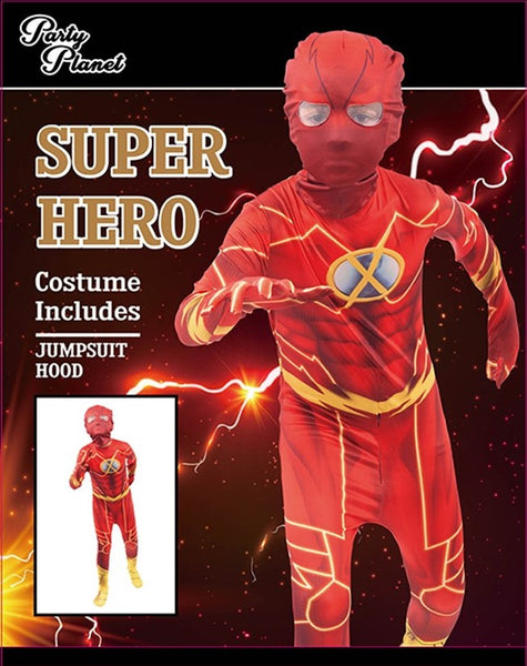 Costume Set Kids The Flash - Size L