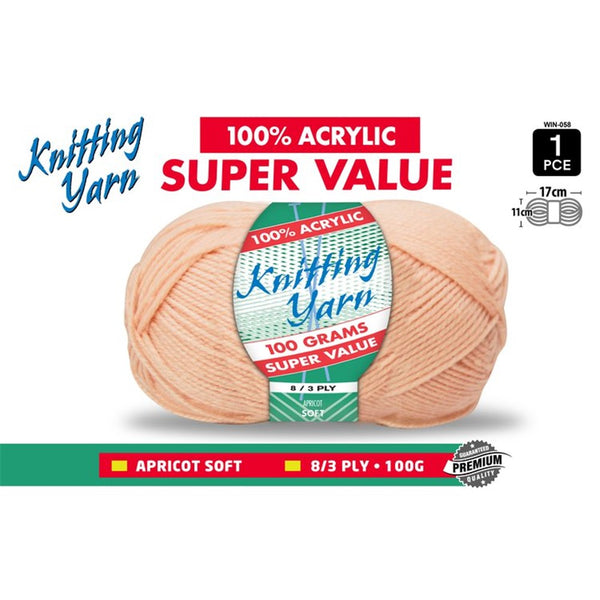 Knitting Yarn Apricot