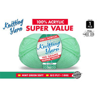 Knitting Yarn Mint Green