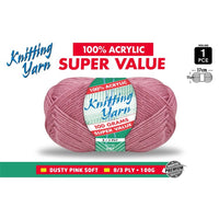 Knitting Yarn Dusty Pink