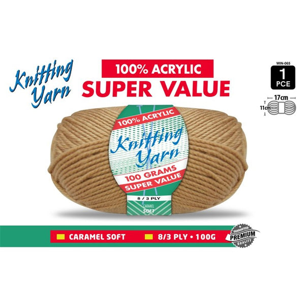 Knitting Yarn Caramel