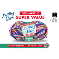 Knitting Yarn Mix Candy Shop