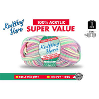 Knitting Yarn Mix Lolly