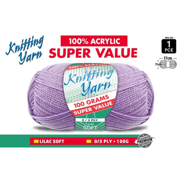 Knitting Yarn Lilac