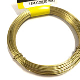 Wire Soft Gold 15m