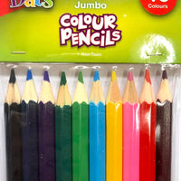 Colour Pencils Jumbo 10pk