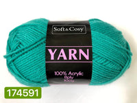 Knitting Yarn Teal 100g