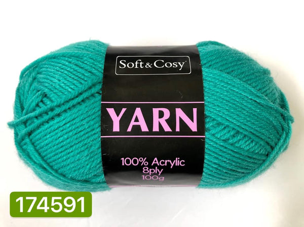 Knitting Yarn Teal 100g