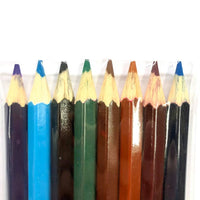 XXX Double Ended Jumbo Colour Pencils 8pk