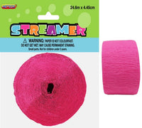 Streamer 24m Bright Pink