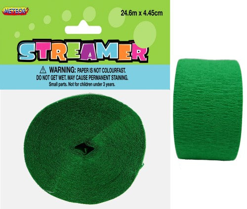 Streamer 24m Emerals Green