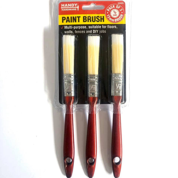 Paint Brush12mm 3pk