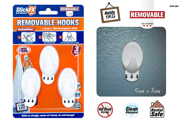 StickFX Hooks Oval 3pk