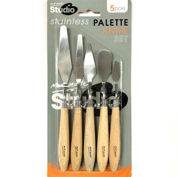 Palette Knife Set 5pc Stainless