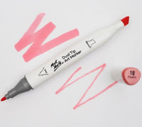 Premium Dual Tip Art Marker P7 Pink (18)