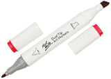 Premium Dual Tip Art Marker R2 Scarlet Red (12)