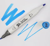 Premium Dual Tip Art Marker B4 Sky Blue (76)