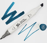Premium Dual Tip Art Marker B7 Aegean Blue (62)