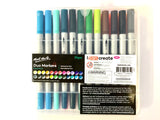 Duo Markers Dual Tip 24pc