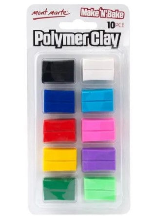 Polymer Clay Make N Bake 10pc Set