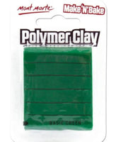 Polymer Clay Make N Bake 60g Basic Green