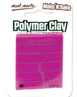 Polymer Clay Make N Bake 60g Cerise