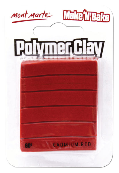XXX Polymer Clay Make N Bake 60g Cadmium Red