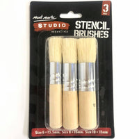 Brush Set 3pc Stencil