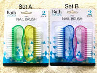 Nail Brush 2pk