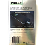 PHILEX Lightning IPhone Cable --Auto Power Off