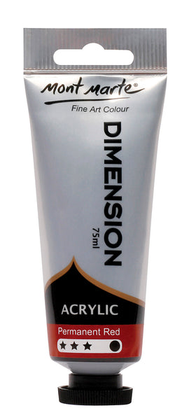 Paint Dimension 75ml Permanent Red