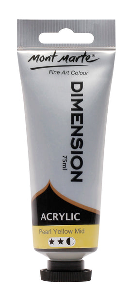 Paint Dimension 75ml Pearl Yellow Mid