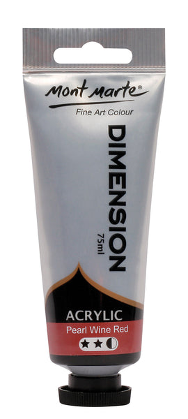 Paint Dimension 75ml Pearl Wine Red