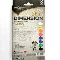 Paint Set Dimensions Acrylic 8pce x 18ml