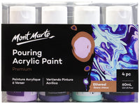 Paint Pouring Acrylic 60ml 4pc -Ethereal