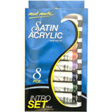 Paint Set Intro Acrylic Satin 8pce x 18ml