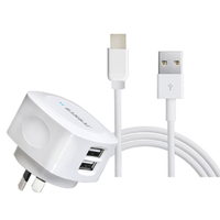 USB Cable w/AC Charger Type C