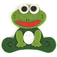 XXX Craft Felt Frog Green 3pcs