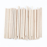 Wooden Sticks 10cm Natural 50pk