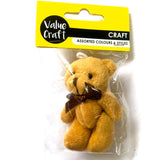 Teddy Bear Mini 1pk Brown