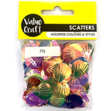 XXX Craft Scatters Shells Holgraphic 20g
