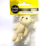 Teddy Bear Mini 1pk Cream